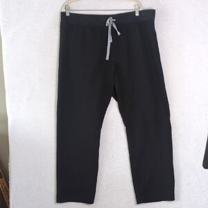 FIGS Women's Black Hospital Scrub Pants Size XL